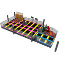 Large Successful Amusement Park  Indoor Trampoline Park